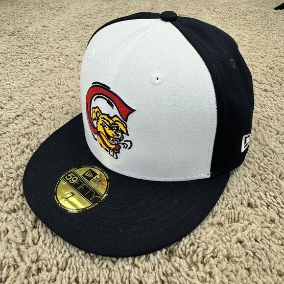 New Era Other - Charleston RiverDogs Hat‎ New Era Marvel x MiLB Fitted 7 White Navy 59Fifty Cap